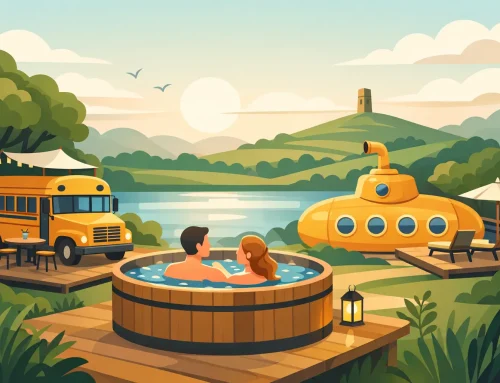 Glamping with Hot Tub Somerset Stays