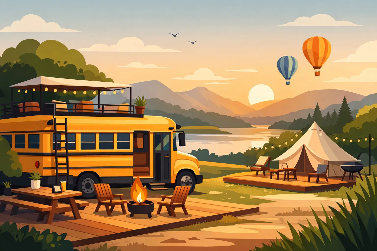 School Bus Glamping UK: Is It Worth It? Hell yeah!