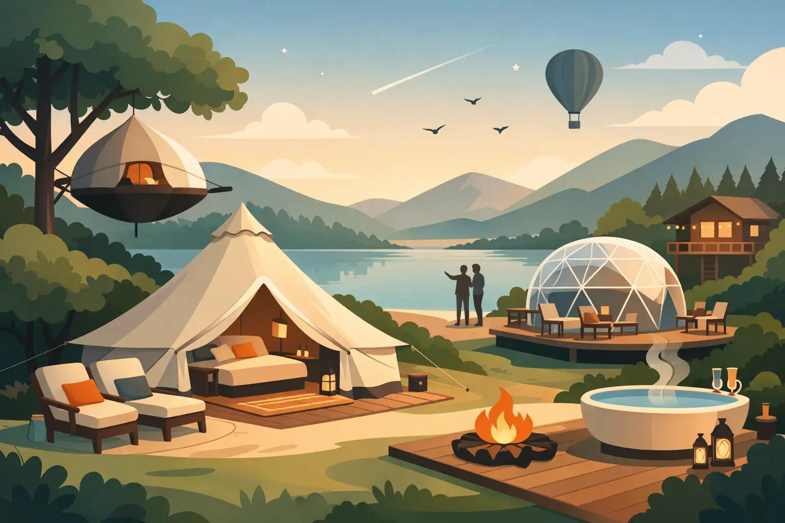What Makes a truly Unique Glamping Experience?