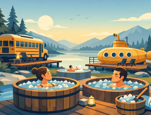 Why Ice Bath Retreat Glamping Feels So Good