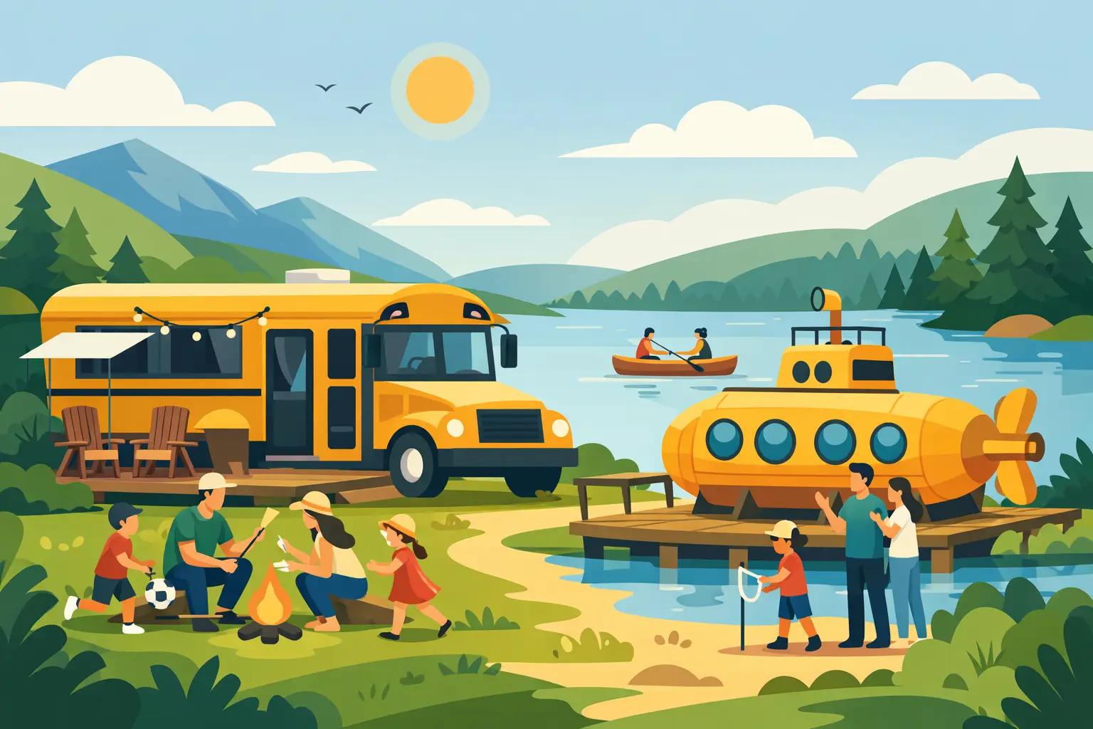 10 Best Places for Family Glamping in the UK