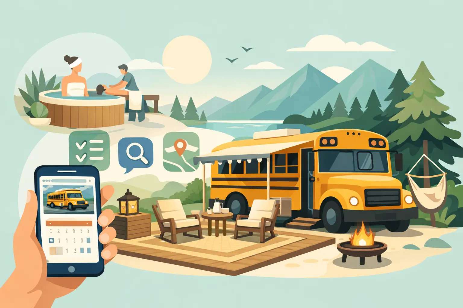 How to Book Wellness Glamping Without the Fuss
