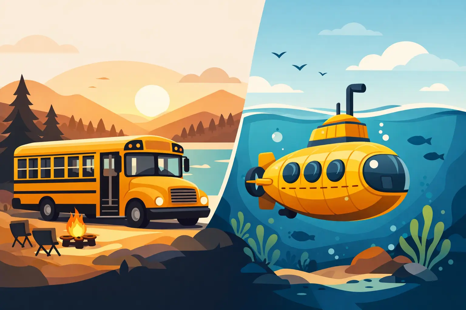 Why an American School Bus Holiday Beats a Pod