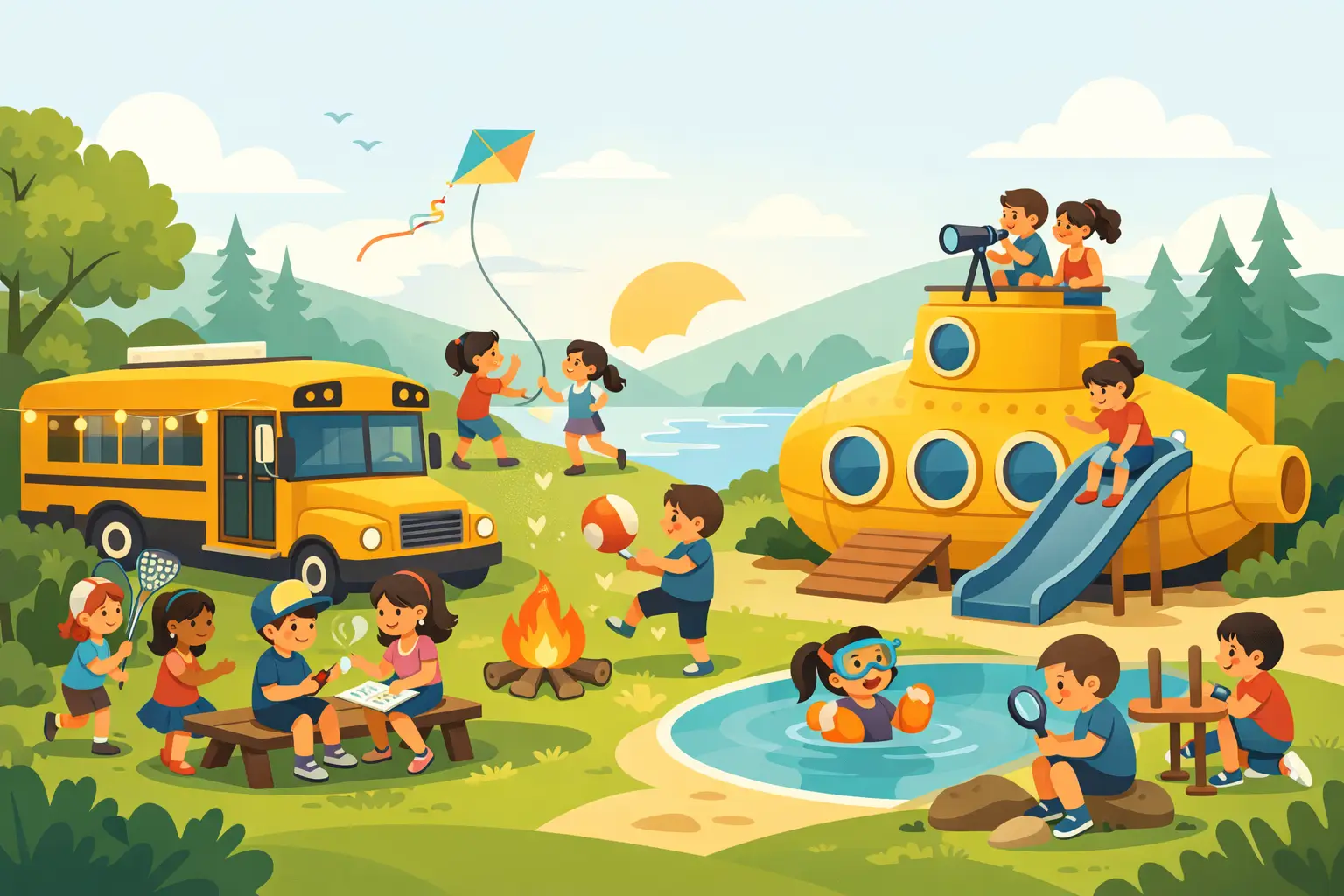 9 Ways to Entertain Children While Glamping