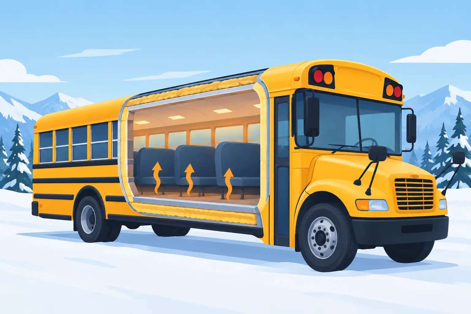Are Buses Insulated? What Keeps a Bus Cosy