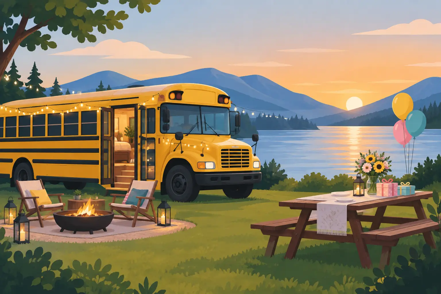 How to Organise Birthday Glamping Without Stress